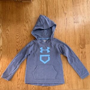 Under Armour Kids Hoodie with Softball Logo